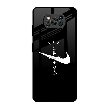 Jack Cactus Poco X3 Pro Glass Back Cover Online