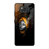 Ombre Krishna Poco X3 Pro Glass Back Cover Online