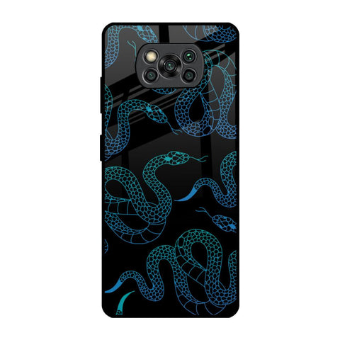 Serpentine Poco X3 Pro Glass Back Cover Online
