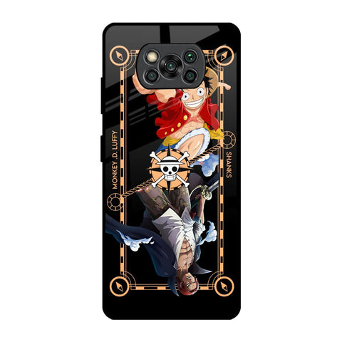 Shanks & Luffy Poco X3 Pro Glass Back Cover Online