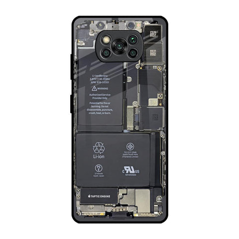 Skeleton Inside Poco X3 Pro Glass Back Cover Online