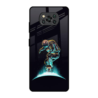 Star Ride Poco X3 Pro Glass Back Cover Online