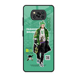 Zoro Bape Poco X3 Pro Glass Back Cover Online