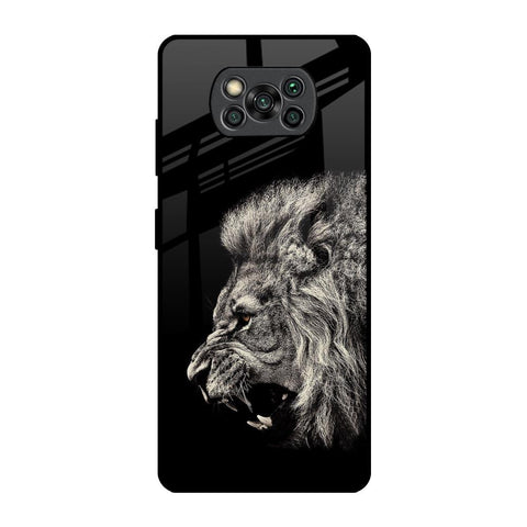 Brave Lion Poco X3 Pro Glass Back Cover Online