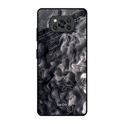 Cryptic Smoke Poco X3 Pro Glass Back Cover Online