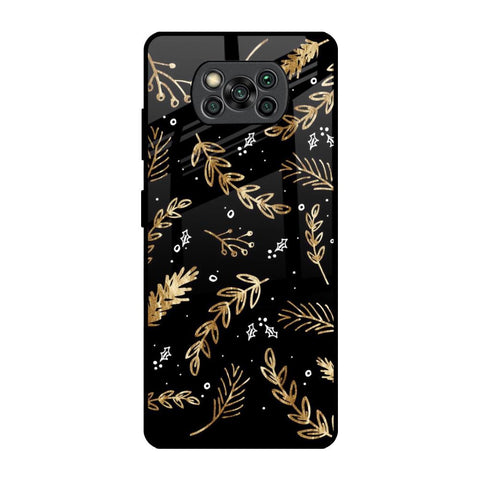 Autumn Leaves Poco X3 Pro Glass Back Cover Online