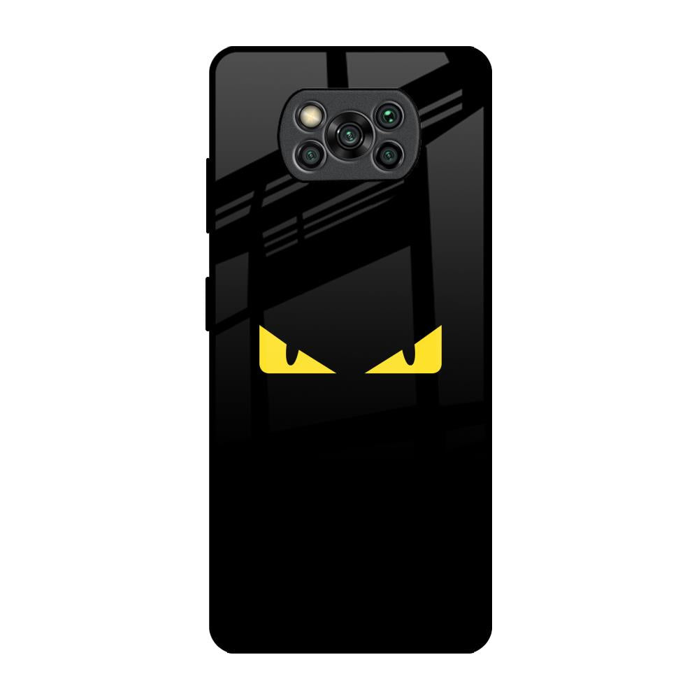Eyes On You Poco X3 Pro Glass Back Cover Online