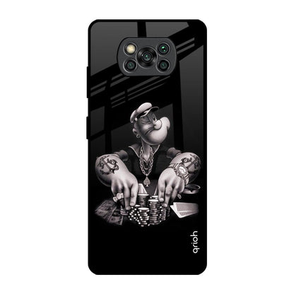 Gambling Problem Poco X3 Pro Glass Back Cover Online