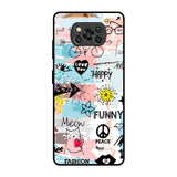 Just For You Poco X3 Pro Glass Back Cover Online