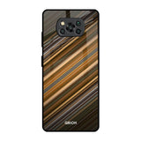 Diagonal Slash Pattern Poco X3 Pro Glass Back Cover Online