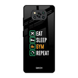 Daily Routine Poco X3 Pro Glass Back Cover Online