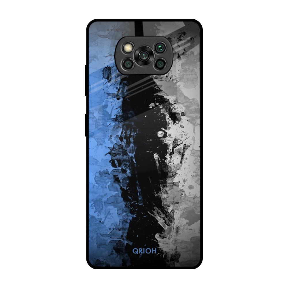 Dark Grunge Poco X3 Pro Glass Back Cover Online