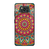 Elegant Mandala Poco X3 Pro Glass Back Cover Online