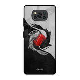 Japanese Art Poco X3 Pro Glass Back Cover Online