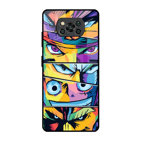 Anime Legends Poco X3 Pro Glass Back Cover Online