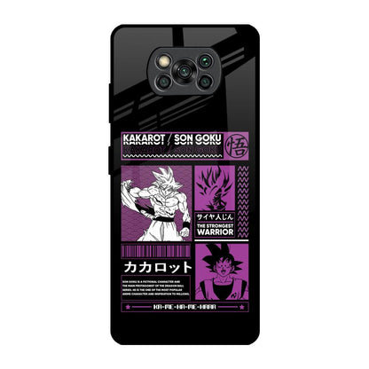 Strongest Warrior Poco X3 Pro Glass Back Cover Online