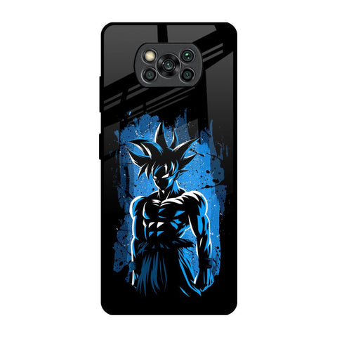 Splatter Instinct Poco X3 Pro Glass Back Cover Online