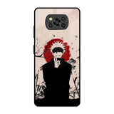 Manga Series Poco X3 Pro Glass Back Cover Online