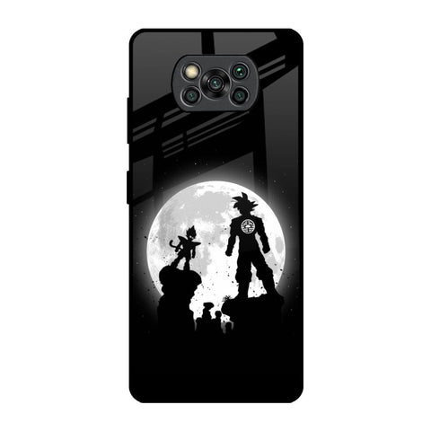 True Saiyans Poco X3 Pro Glass Back Cover Online