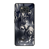 Sketch Art DB Poco X3 Pro Glass Back Cover Online