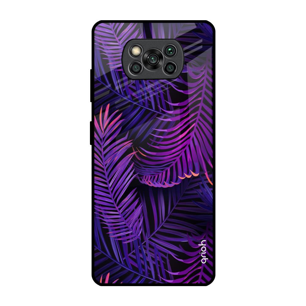 Plush Nature Poco X3 Pro Glass Back Cover Online