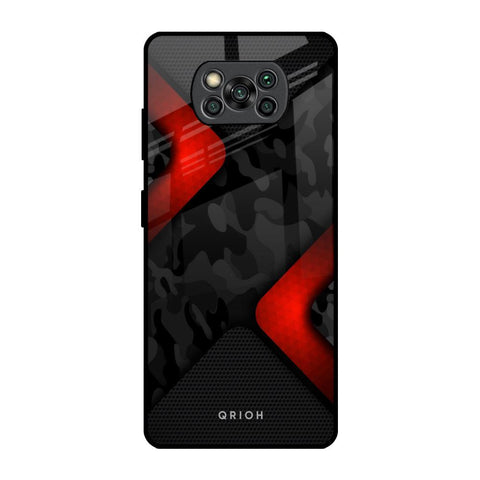 Modern Camo Abstract Poco X3 Pro Glass Back Cover Online