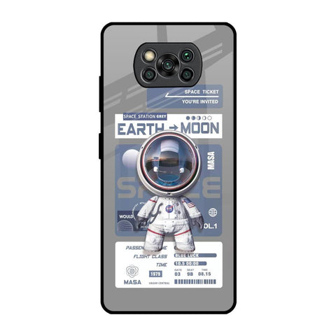 Space Flight Pass Poco X3 Pro Glass Back Cover Online