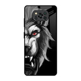 Wild Lion Poco X3 Pro Glass Back Cover Online