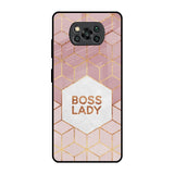 Boss Lady Poco X3 Pro Glass Back Cover Online