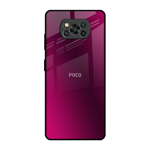 Pink Burst Poco X3 Pro Glass Back Cover Online
