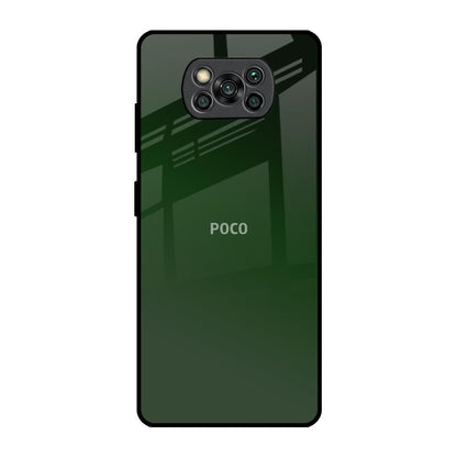 Deep Forest Poco X3 Pro Glass Back Cover Online