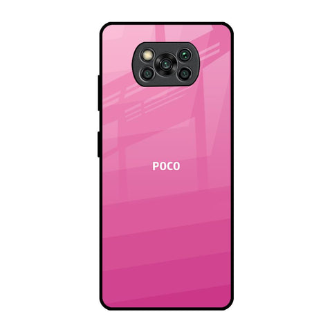 Pink Ribbon Caddy Poco X3 Pro Glass Back Cover Online