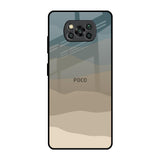 Abstract Mountain Pattern Poco X3 Pro Glass Back Cover Online