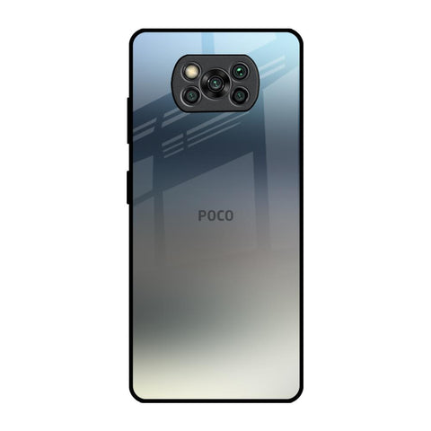 Tricolor Ombre Poco X3 Pro Glass Back Cover Online