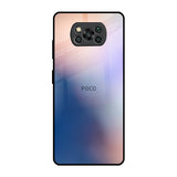 Blue Mauve Gradient Poco X3 Pro Glass Back Cover Online