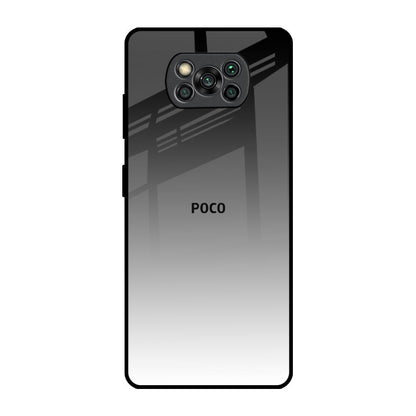 Zebra Gradient Poco X3 Pro Glass Back Cover Online