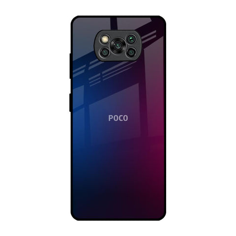 Mix Gradient Shade Poco X3 Pro Glass Back Cover Online