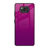 Magenta Gradient Poco X3 Pro Glass Back Cover Online
