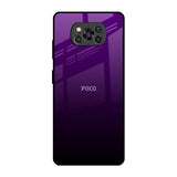 Harbor Royal Blue Poco X3 Pro Glass Back Cover Online