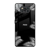Zealand Fern Design Poco X3 Pro Glass Back Cover Online