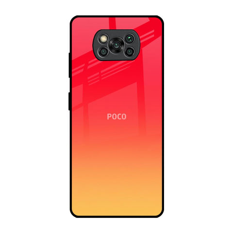 Sunbathed Poco X3 Pro Glass Back Cover Online