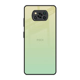 Mint Green Gradient Poco X3 Pro Glass Back Cover Online