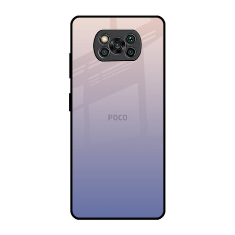 Rose Hue Poco X3 Pro Glass Back Cover Online