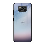 Light Sky Texture Poco X3 Pro Glass Back Cover Online
