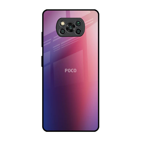 Multi Shaded Gradient Poco X3 Pro Glass Back Cover Online