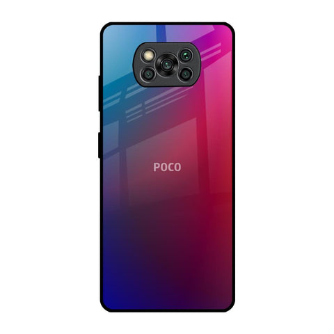 Magical Color Shade Poco X3 Pro Glass Back Cover Online