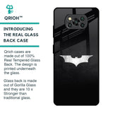 Super Hero Logo Glass Case for Poco X3 Pro