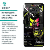 Astro Glitch Glass Case for Poco X3 Pro