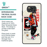 Bape Luffy Glass Case for Poco X3 Pro