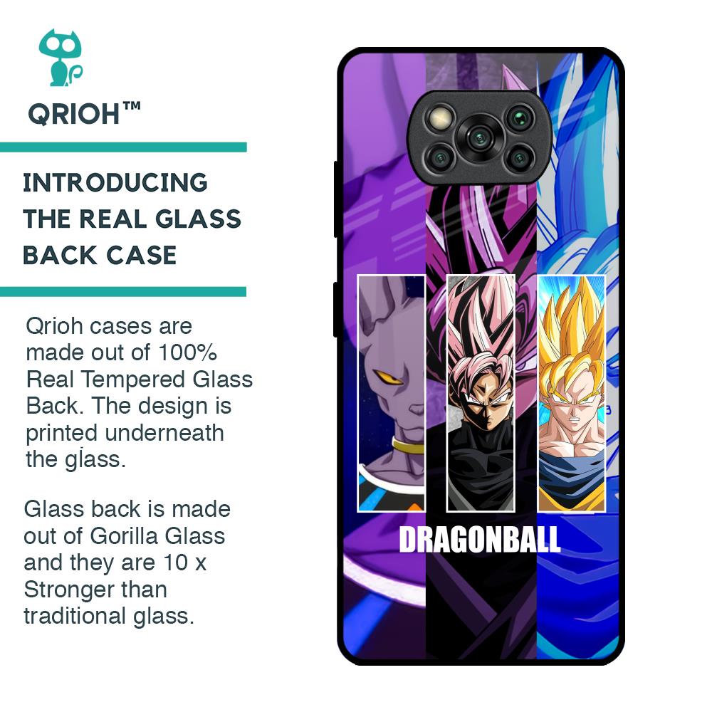DGBZ Glass Case for Poco X3 Pro